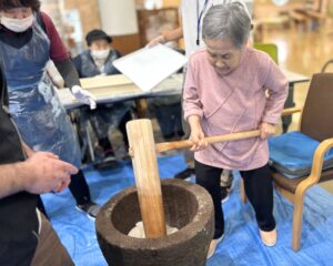 餅つき大会