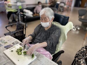 園芸活動（きゅうり）