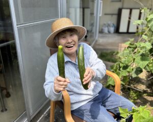園芸活動（きゅうり）